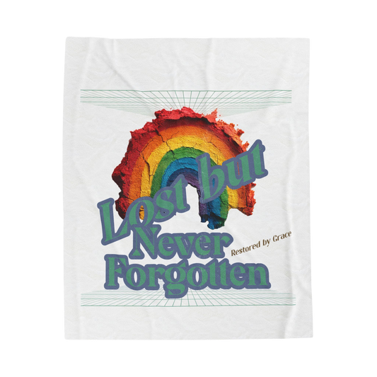 Lost But Never Forgotten Scripture Throw