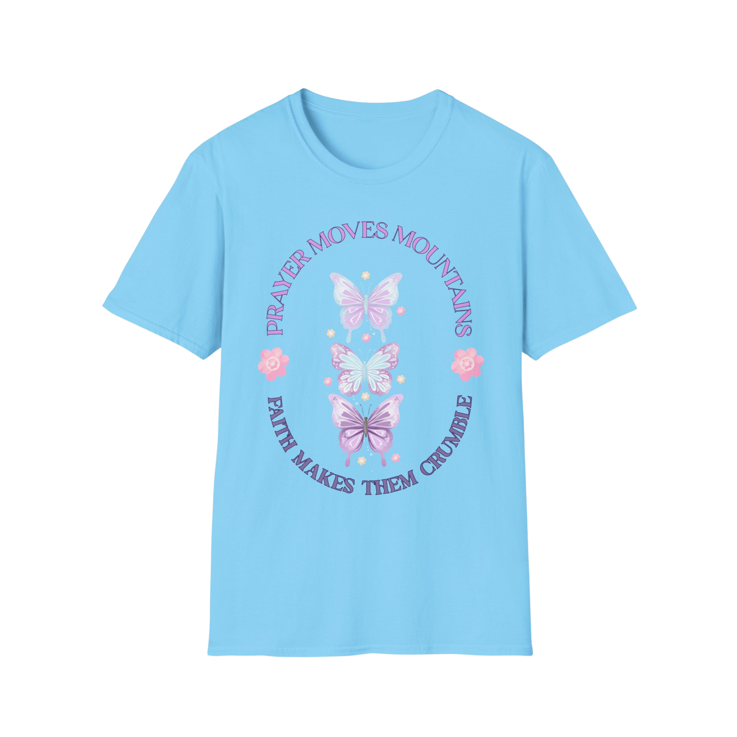 Faith Moves Mountains Faith-Based Apparel for Women & Men