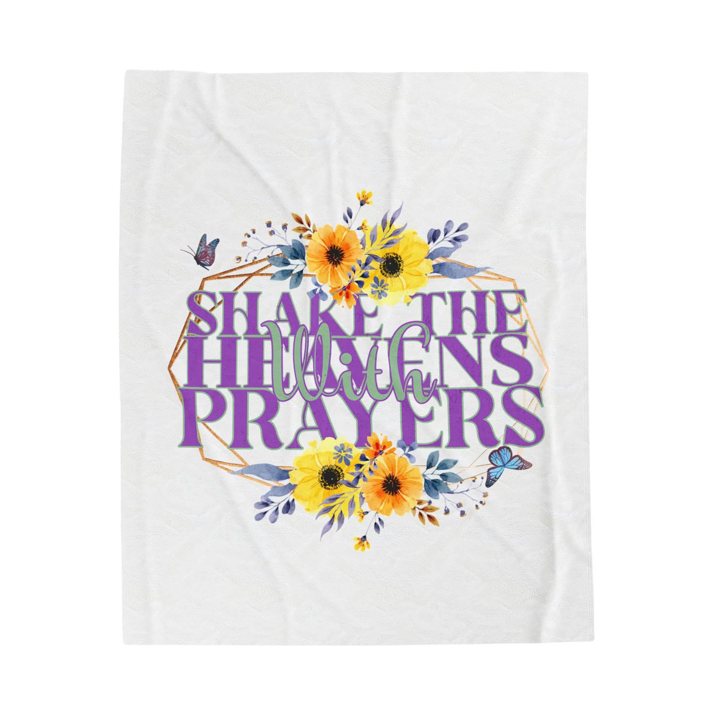 Shake the Heavens with Prayer Scripture Throw