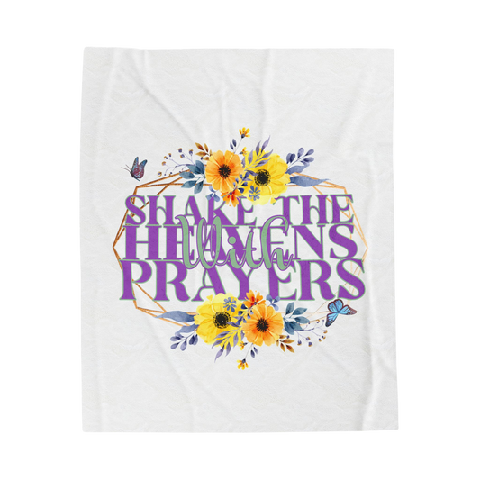Shake the Heavens with Prayer Scripture Throw