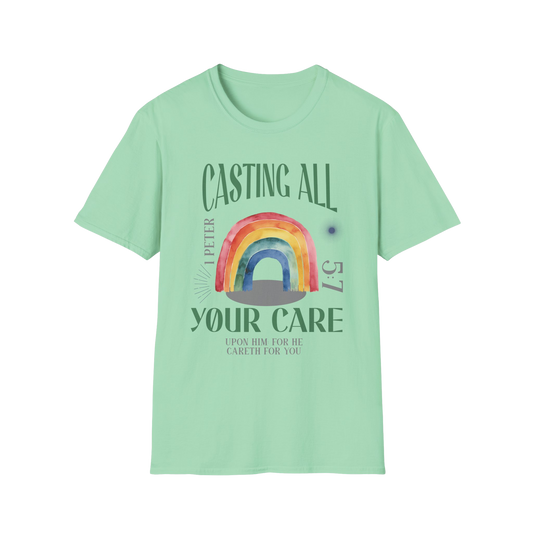 Casting All Your Cares Faith-Based Apparel for Women & Men