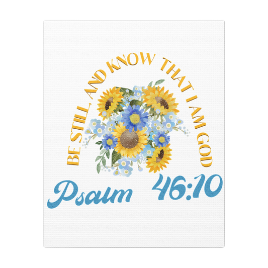 Be Still and Know Scripture Print
