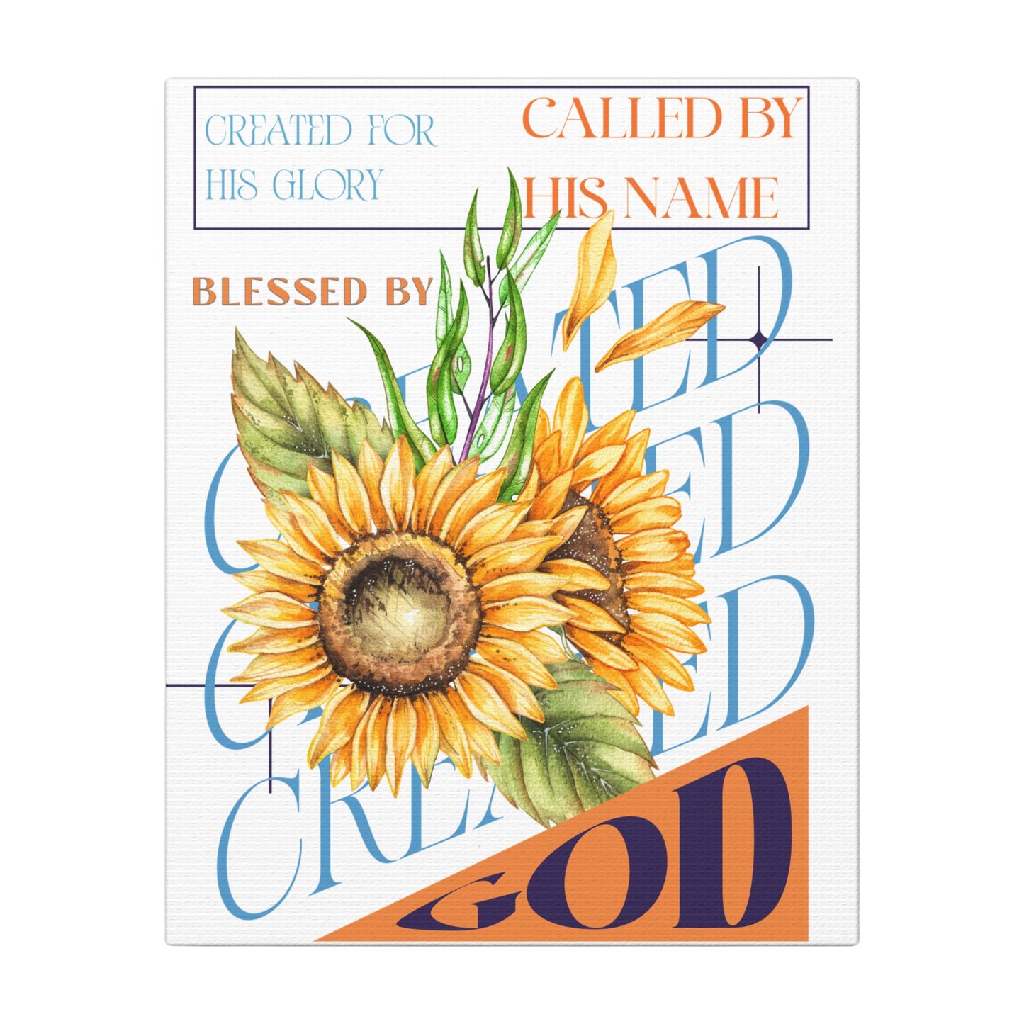 Created for His Glory Scripture Print