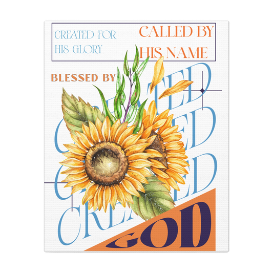Created for His Glory Scripture Print
