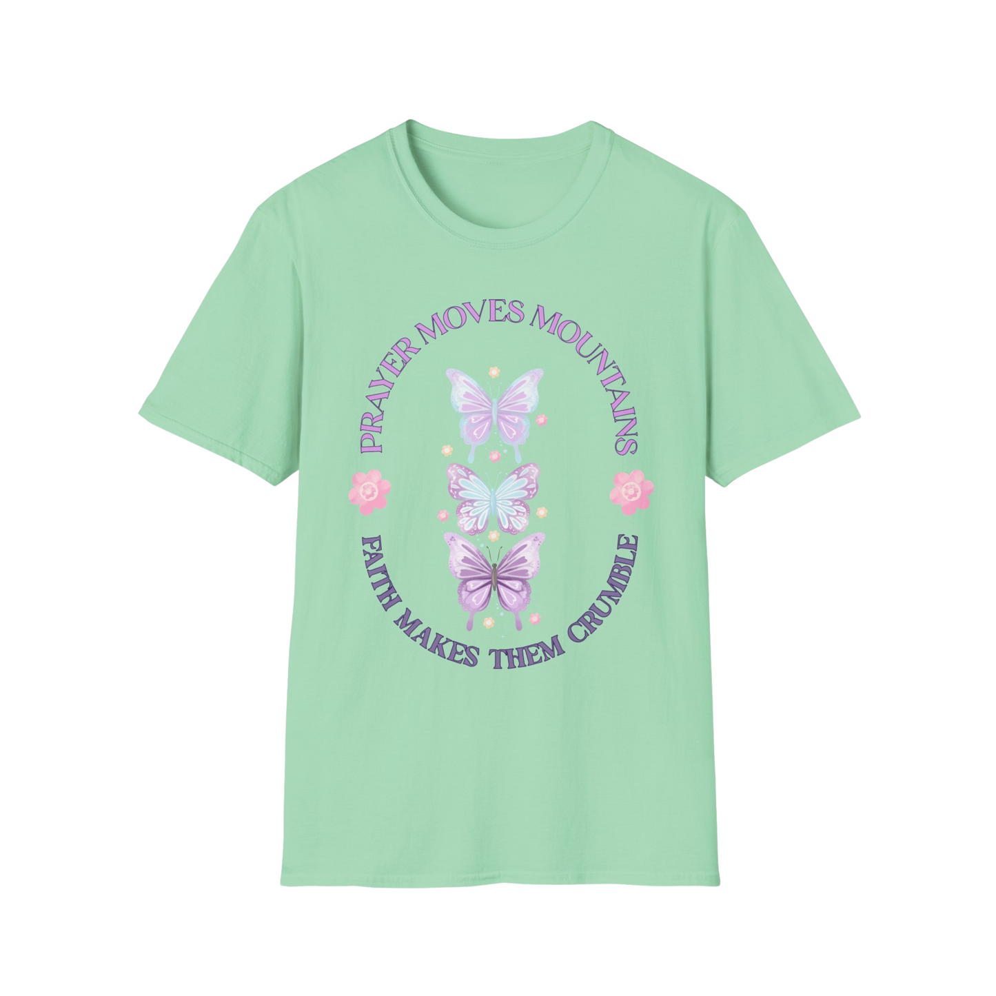 Faith Moves Mountains Faith-Based Apparel for Women & Men