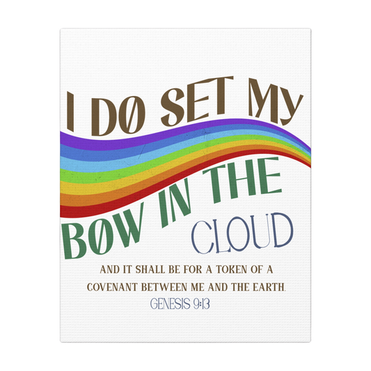 In the Clouds Scripture Print