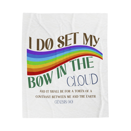 In the Clouds Scripture Throw