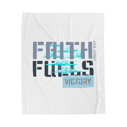 Faith Fuels Victory Scripture Throw