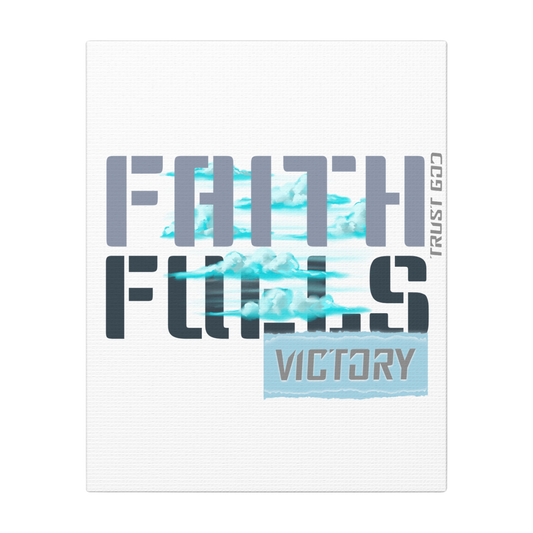 Faith Fuels Victory Scripture Print