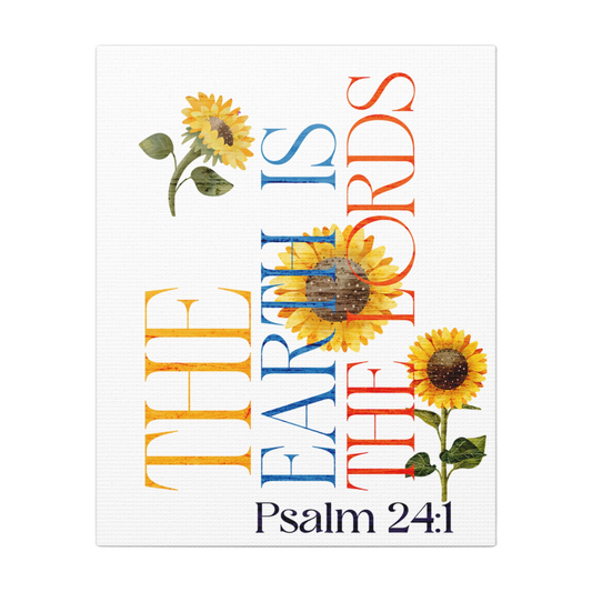 The Earth is the Lord’s Scripture Print