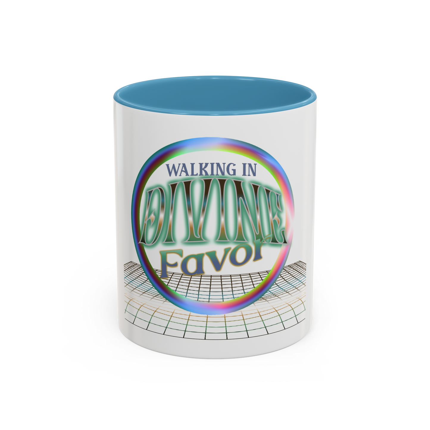 Walking In Divine Favor Christian Coffee Cup